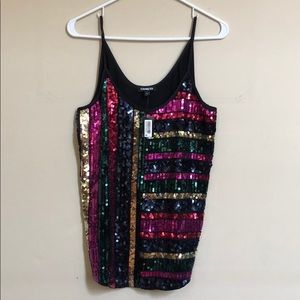 EXPRESS Sequined Tank